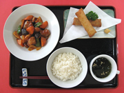 酢豚定食